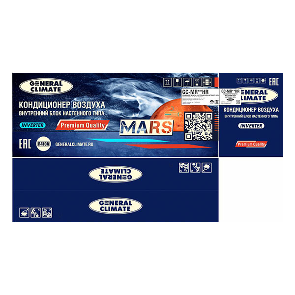 КОНДИЦИОНЕР GENERAL CLIMATE GC-MR18HR / GU-MR18H INVERTER — изображение 5