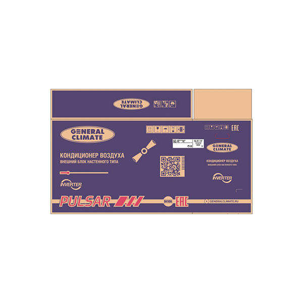 КОНДИЦИОНЕР GENERAL CLIMATE GC-RE09HR / GU-RE09H INVERTER — изображение 3