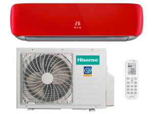 Настенная сплит-система Hisense AS-13UW4RVETG00(R) красный